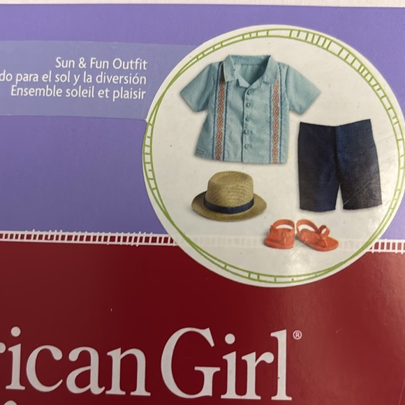 American Girl Sun and Fun Outfit for Boy Dolls - Picture 4 of 5
